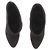 Stivali con tacco Ba&Sh in suede e pelle nera 36 Nero - vista 6