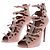 Alaïa Lederpumps Beige mit Riemchen
