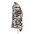 Lanvin Zebra Print Seidenjacke Grau - Ansicht 3