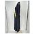 Abito maxi Céline nero e giallo in viscosa - vista 4