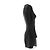 Abito corto nero con maniche lunghe Thierry Mugler - vista 3