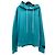 Off White Türkiser bedruckter Sweatshirt