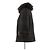 Sam Rone Schwarze Schafslederjacke mit Fuchsfellkragen - Ansicht 4
