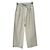 Autre Marque AMOMENTO Weite Hose Hellgrau