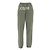 Pantalones de jogging Céline caqui de algodón con logo