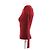 Top de pana roja Courreges - vista 4