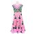 Abito midi stampato rosa Marc Jacobs - vista 2