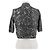 Top corto de leopardo gris en lurex Paco Rabanne - vista 2
