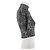 Top corto de leopardo gris en lurex Paco Rabanne - vista 3