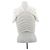 Top corto in rete arricciata crema Alaïa Bianco - vista 2