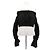 Staud Top de lino negro