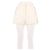 Pantaloncini bianchi in cotone con perle Versace