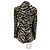 Zadig & Voltaire Blazer aus Kunstfell Zebra Print Schwarz - Ansicht 2