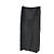 Autre Marque Falda de cuero negra LAFAYETTE 148 Negro