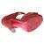 Christian Louboutin Sandali con tacco in camoscio rosso - vista 6