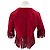 Sandro Top in camoscio e pelle rossa Rosso - vista 2