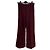 Autre Marque Pantalón de lana burdeos