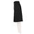 Falda midi de mezcla de seda negra Céline Negro - vista 4