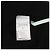 Off White Bicolor asymmetrisches Kleid Schwarz - Ansicht 6