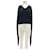 Autre Marque Schwarzer Pullover mit sehr langen Ärmeln  - Ansicht 1