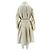 Phoebe Philo Trench blanco roto con cinturón Beige - vista 2