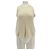 Maglione senza maniche Soeur in misto lana crema Beige