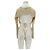 Top halter estampado Les Benjamins Beige - vista 2