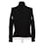 T By Alexander Wang Rollkragenpullover aus Wolle Schwarz - Ansicht 2
