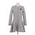 Christian Dior Wollkleid kurz grau