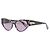 Bottega Veneta Graue Schildpatt-Sonnenbrille