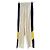 Pantaloni ecru Isabel Marant con strisce bicolori Beige