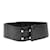 Yves Saint Laurent Ceinture en cuir noire  - vue 1