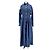 Frame Denim Blaue Denim-Kleid