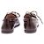 J.Crew Mocasines de cuero burdeos - vista 5