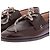 J.Crew Mocasines de cuero burdeos - vista 6