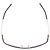 Autre Marque Oversize Sonnenbrille Golden - Ansicht 6