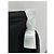 Robe longue noire drapée Leetha LEEM - vue 6