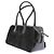 Autre Marque Borsa a mano in pelliccia e pelle nera LOULOU STUDIO Nero - vista 5