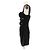 Vestido Magda Butrym de seda negra sin mangas Negro - vista 4