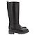 Autre Marque Botas altas de cuero negro ELLEME - vista 2