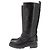 Autre Marque Botas altas de cuero negro ELLEME - vista 3