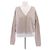 Autre Marque Tauspe Cashmere-Cardigan Beige