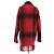 T By Alexander Wang Rot karierte Wolljacke - Ansicht 2