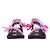 Autre Marque Sandali neri e rosa bandana - vista 4