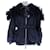 Prada Bomberjacken mit Meeresfeder Marineblau