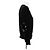Preen By Thornton Bregazzi Schwarzer Cardigan mit Perlenverschluss aus Wolle - Ansicht 3