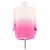 Autre Marque Feiner Pulli in Creme und Rosa aus Kaschmir Pink