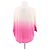 Autre Marque Feiner Pulli in Creme und Rosa aus Kaschmir Pink - Ansicht 2