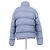 Moncler Blue Down Jacket with Large Front Pockets - view 2