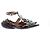 Autre Marque Ballerine verniciate nere con strass Nero - vista 2